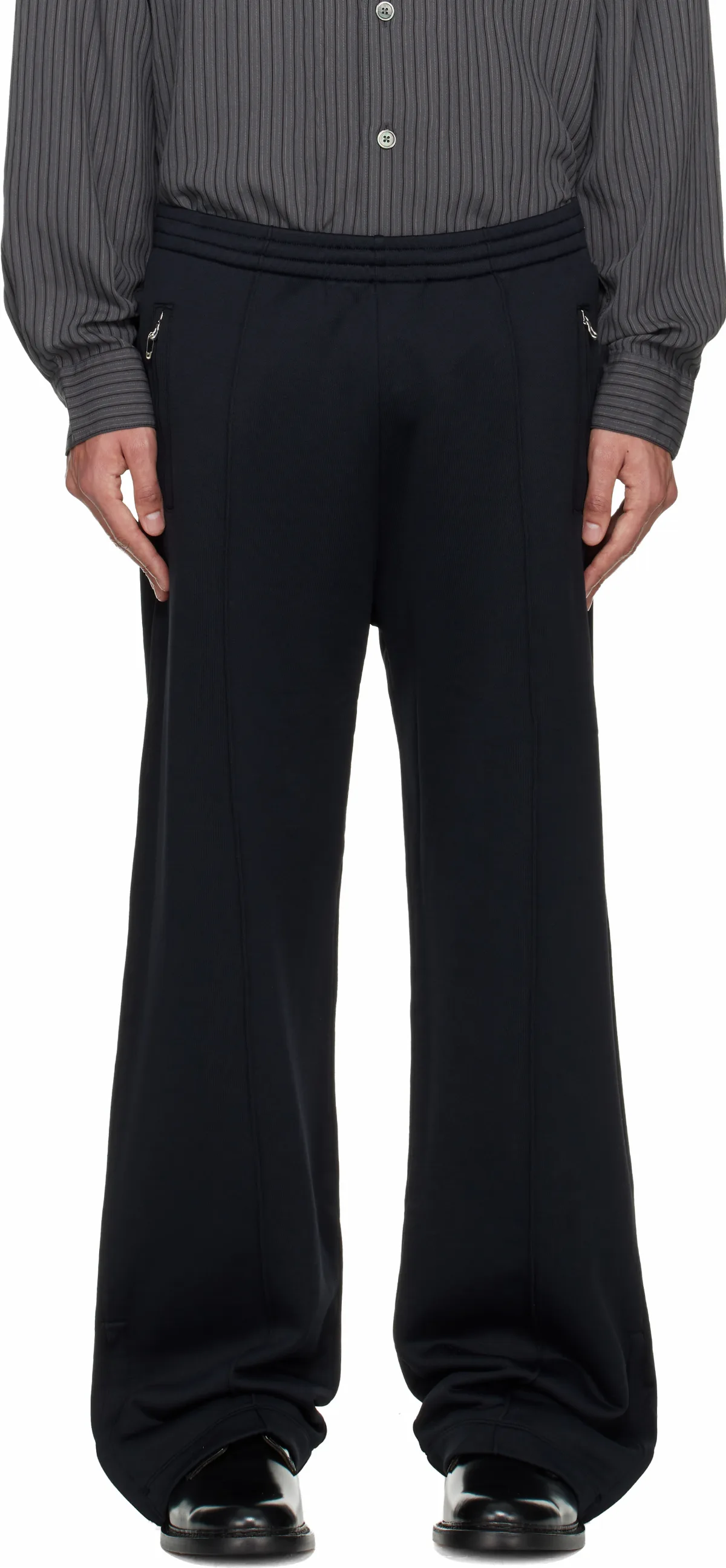 Black Track Sweatpants