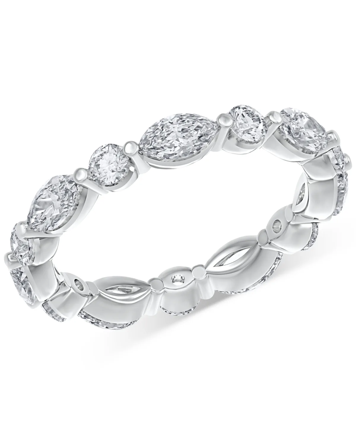 Diamond Eternity Ring (2 ct. t.w.) in Platinum, 14k White Gold, 14k Gold, or 14k Rose Gold by Macy's