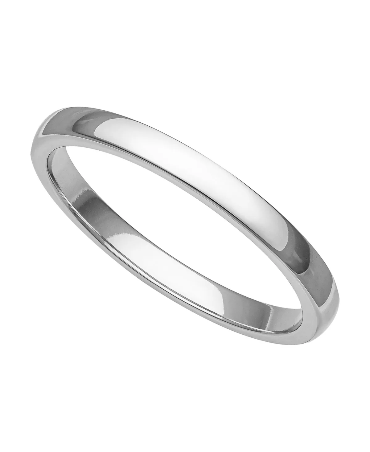 2mm Platinum Wedding Band by Macy's
