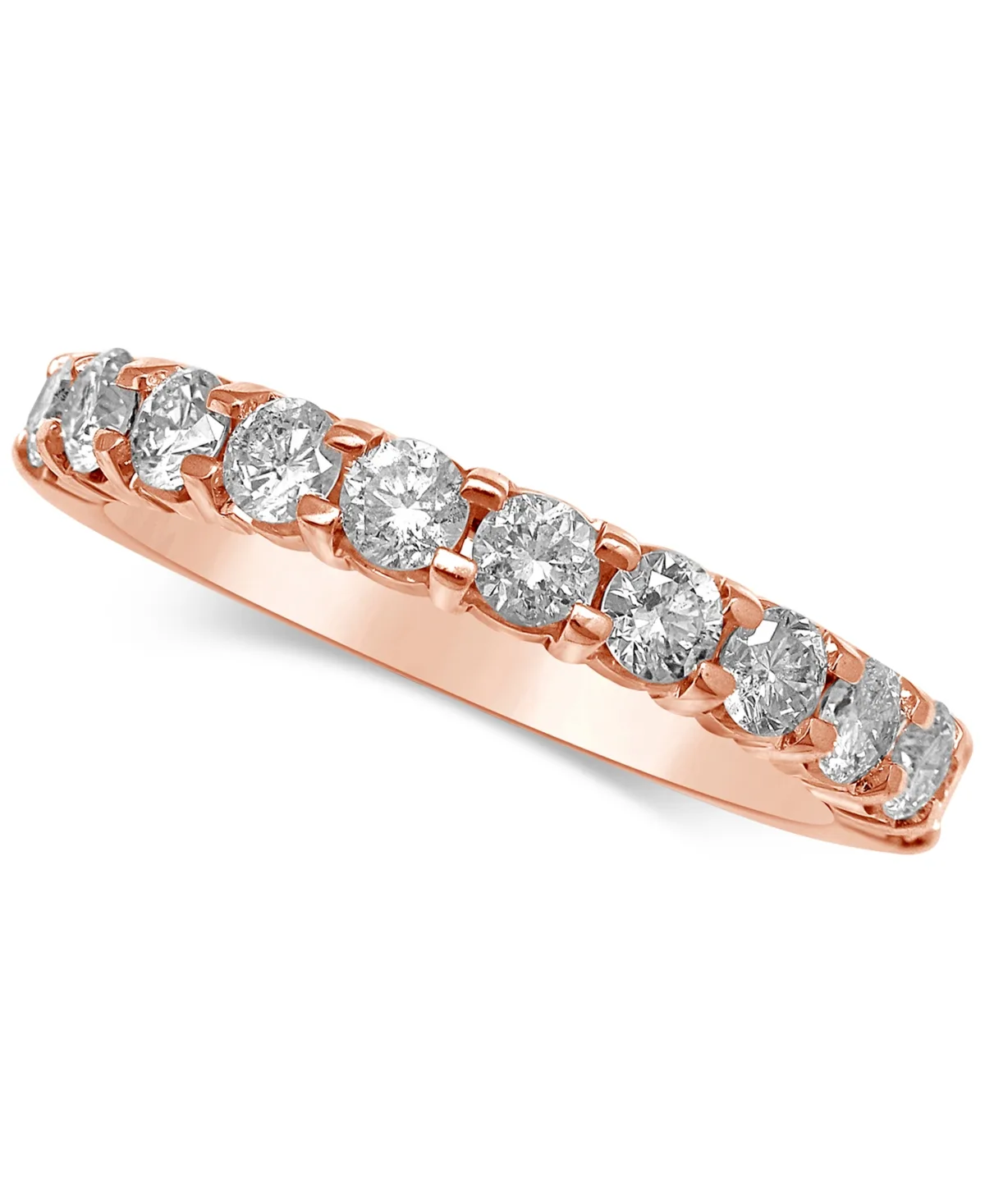 Diamond Band (1 ct. t.w.) in 14k White, Yellow or Rose Gold by Macy's