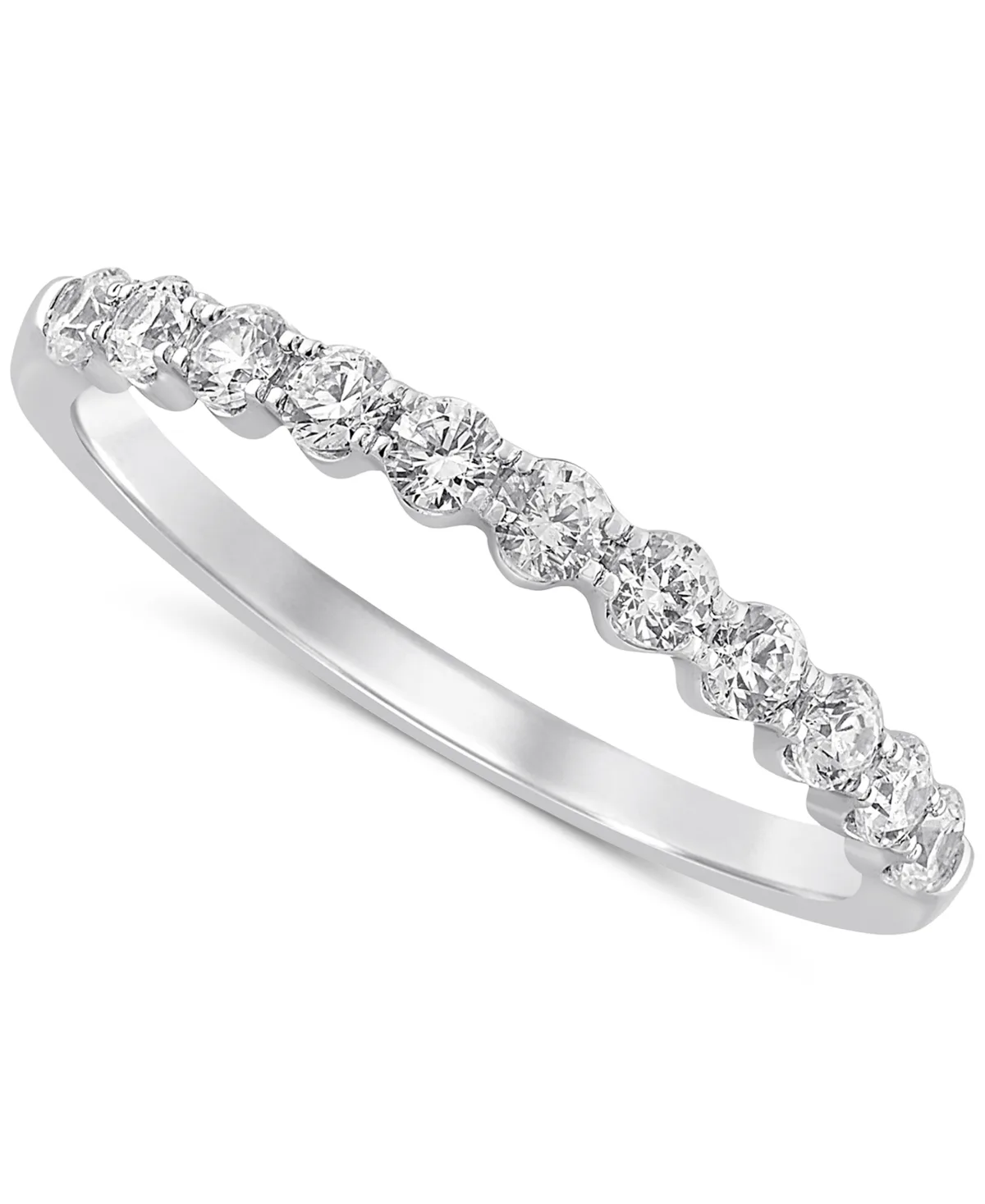 Diamond Band (1/2 ct. t.w.) in 14k White or Yellow Gold by Macy's