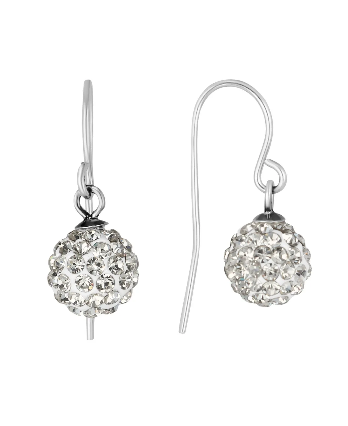 8mm Crystal Ball Drop Earrings by Macy's