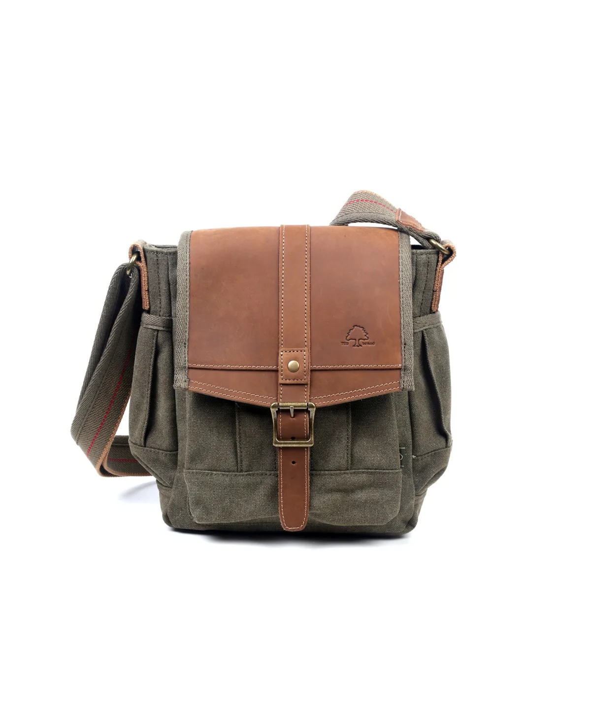 Turtle Ridge Canvas Crossbody Bag by Tsd Brand
