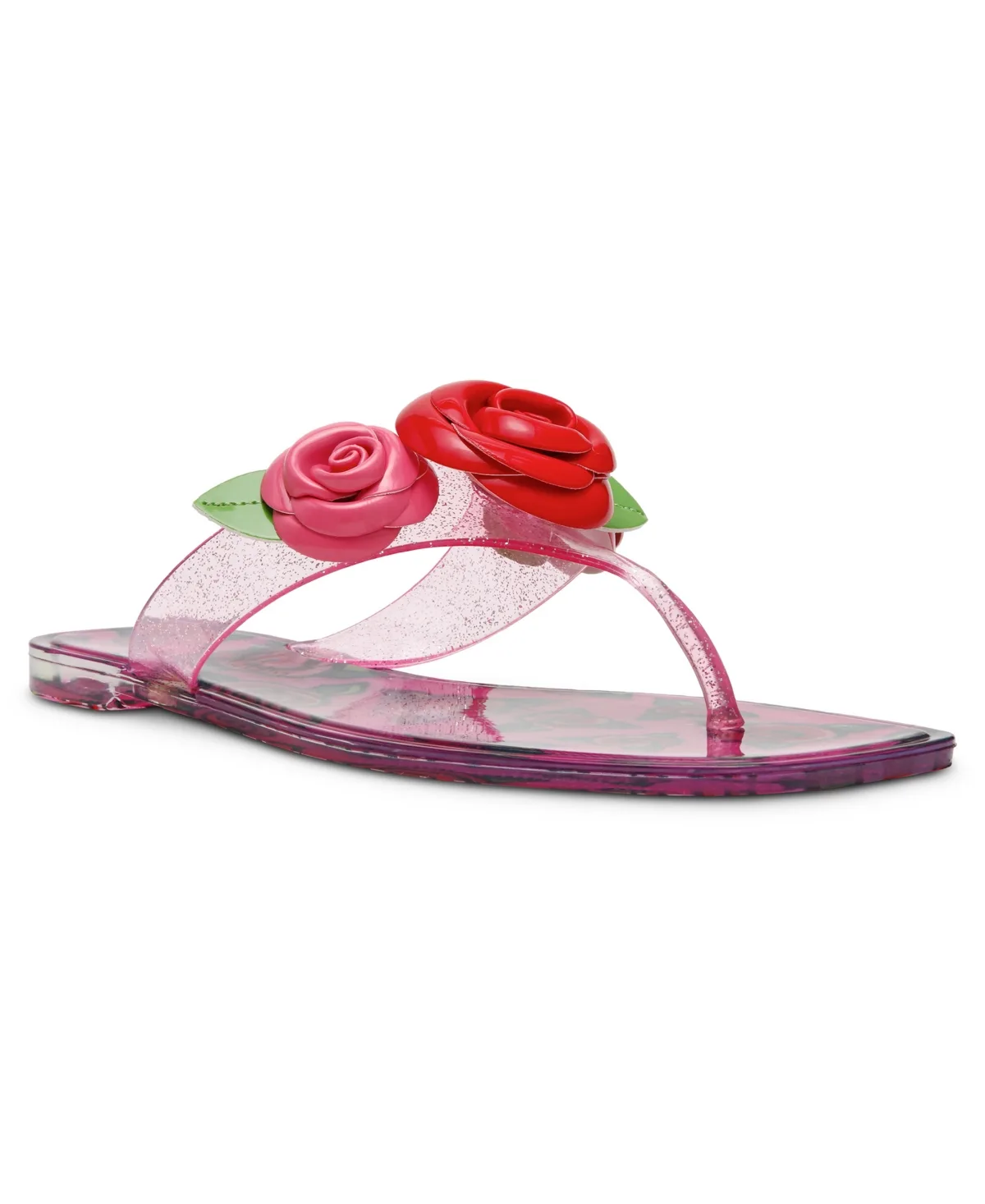 Trenten Rose Jelly Thong Sandals