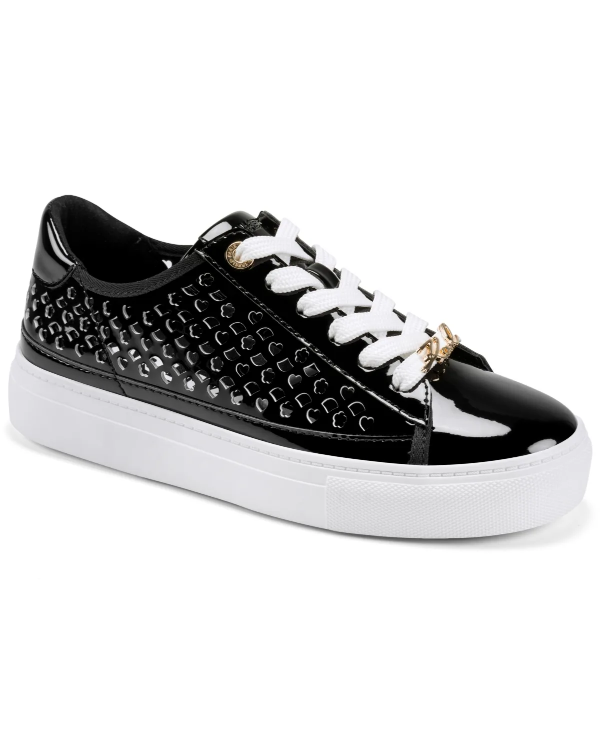 Caswell Lace-Up Platform Sneakers by Karl Lagerfeld Paris
