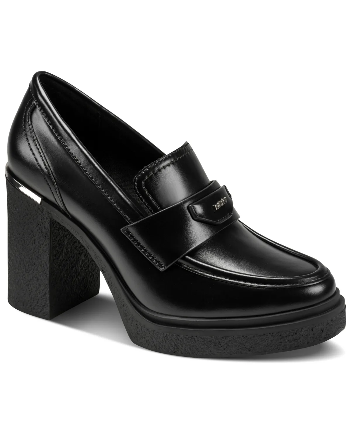 Tafani Slip-On Heeled Loafer Pumps by Dkny