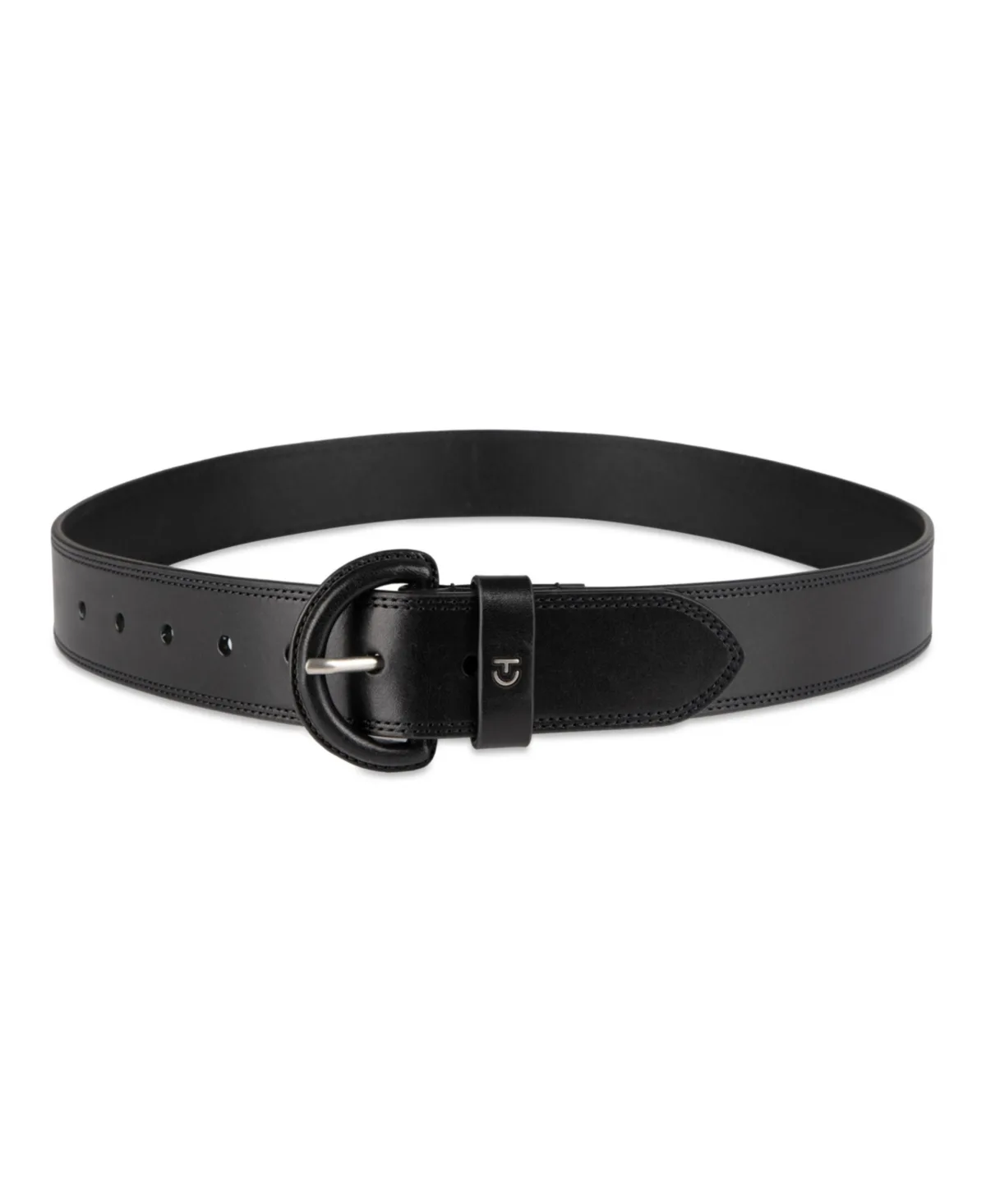 Casual Leather Covered Buckle Belt by Cole Haan