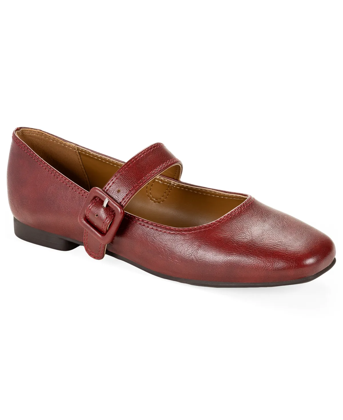 Brieee Square Toe Mary Jane Flats by Style & Co