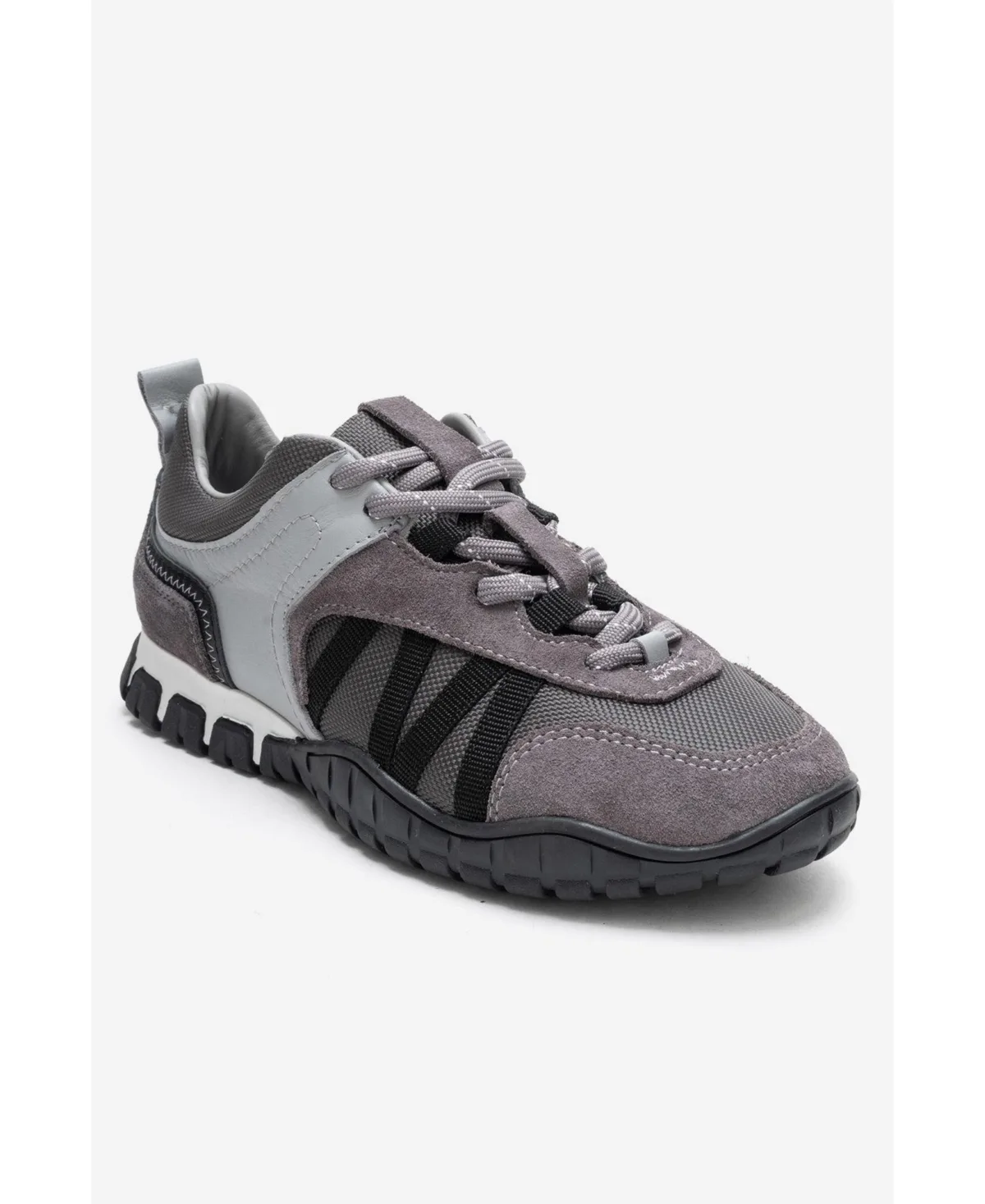 Fiera Leather Mesh Sneaker by Forever & Always Shoes