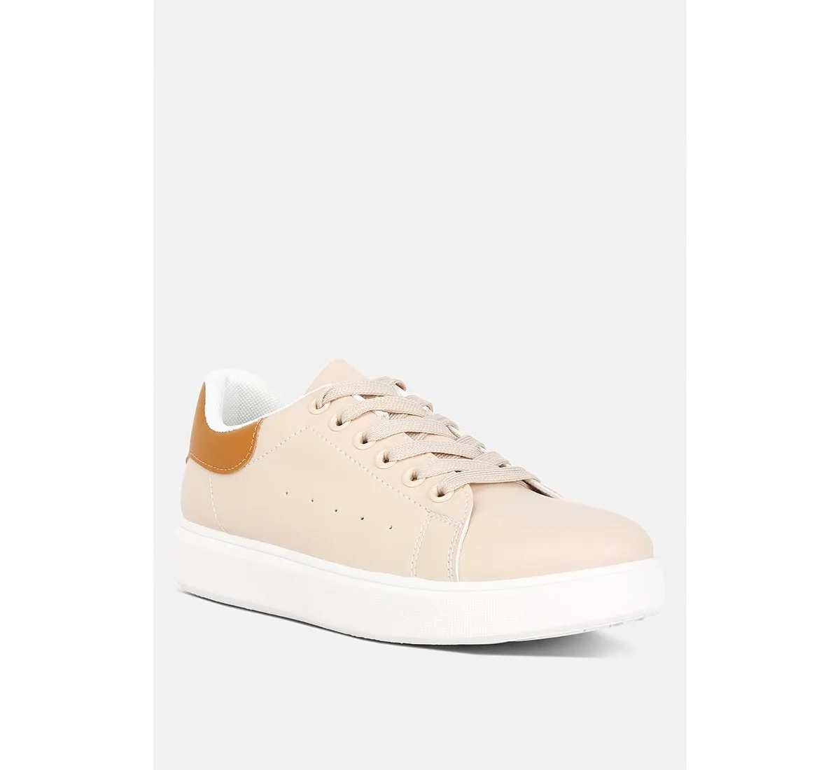 Enora Comfortable Lace Up Sneakers by London Rag