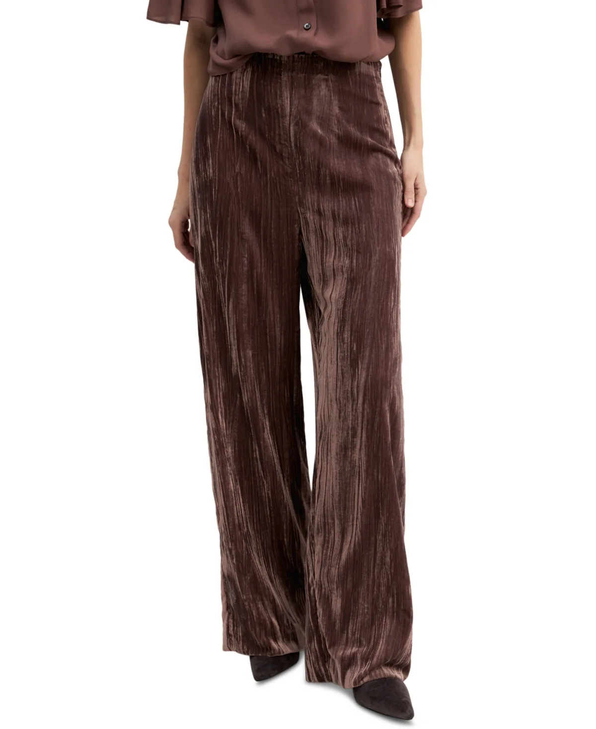 Emmcrisma Crackle Velvet Pants by Emme Marella