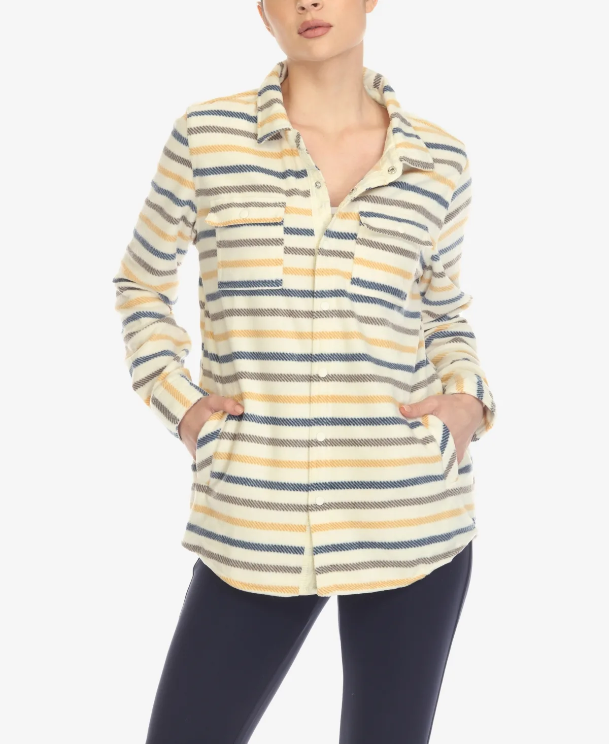 Flannel Plaid Shirt by White Mark