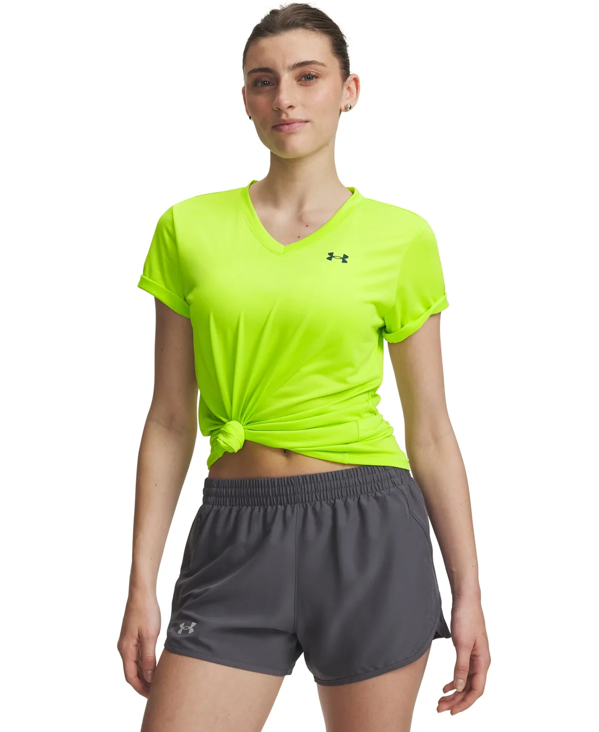 Tech V-Neck Short-Sleeve Top by Under Armour