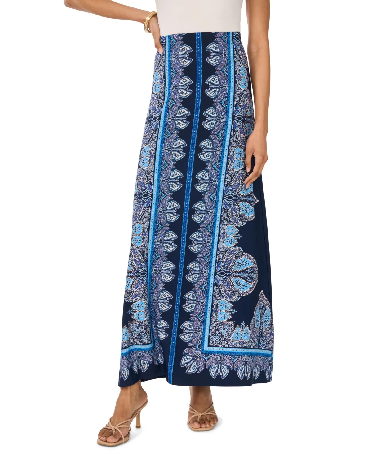 Pull-On Maxi Skirt by Vince Camuto