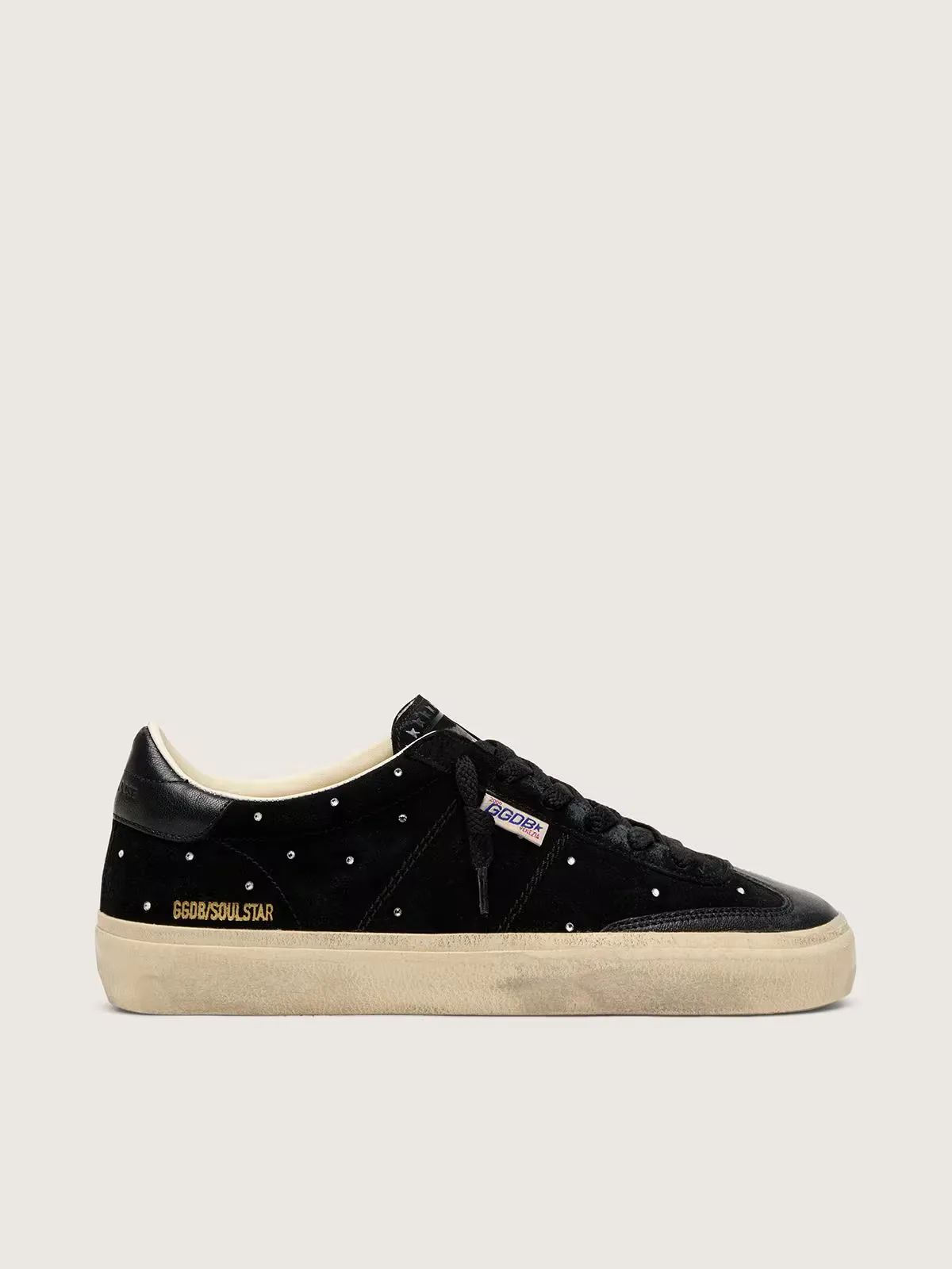 Soul Star in Suede with Silver Swarovski by Golden Goose