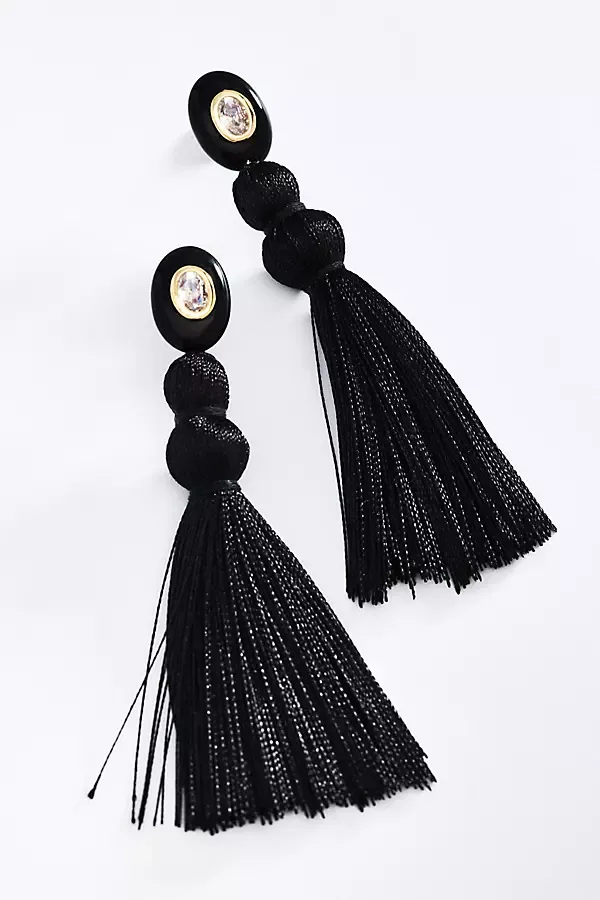 Tassel Drop Earrings by By Anthropologie