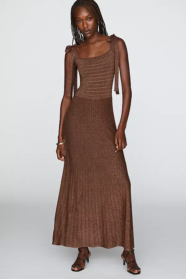 Square-Neck Midi Dress by Endless Rose