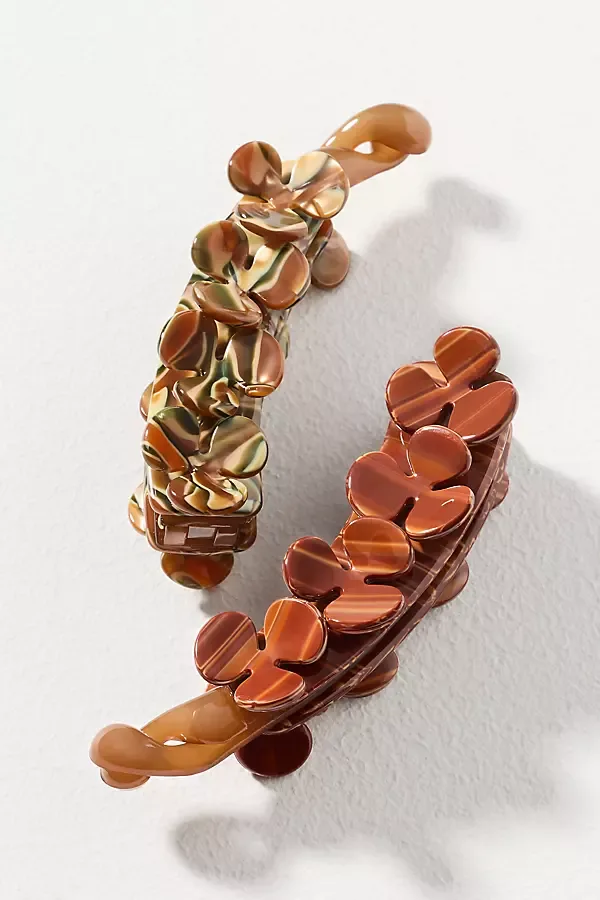 Resin Banana Claw Clip by By Anthropologie