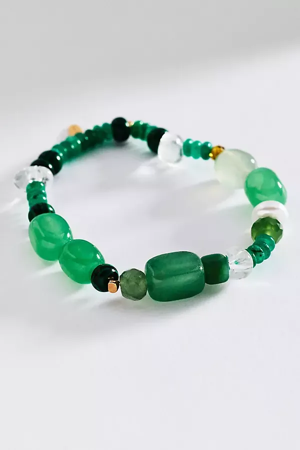 Organic Beaded Bracelet