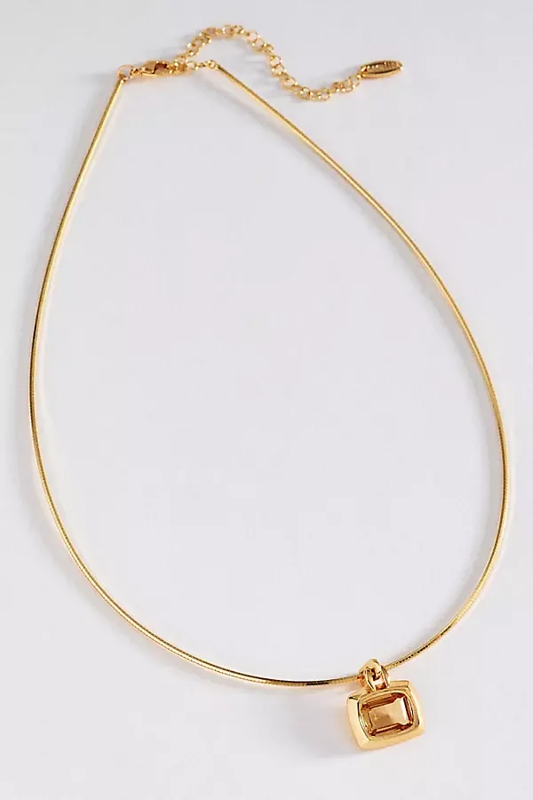 Gemstone Pendant Collar Necklace by By Anthropologie