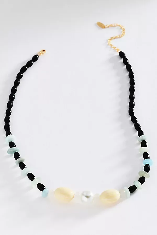 Multi-Beaded Necklace by By Anthropologie