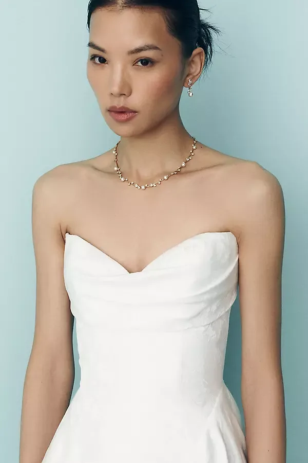 Baby's Breath Vine Necklace by NADRI