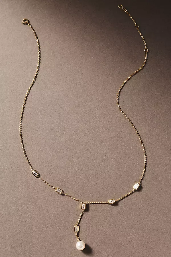 Bianca Lariat Necklace by NADRI