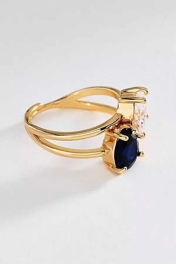 Double Heart Ring