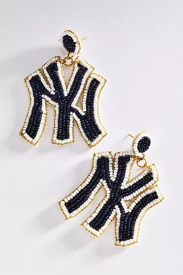 MLB Beaded Earrings by Lisi Lerch