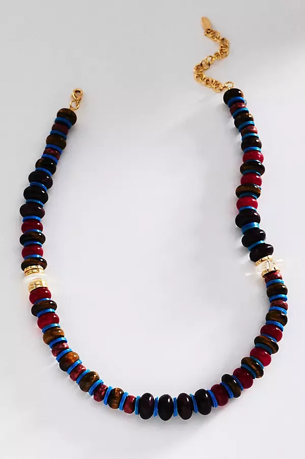 Beaded Preppy Necklace