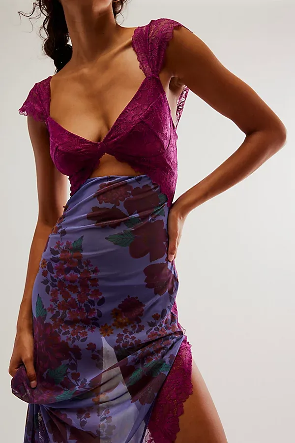 Suddenly Fine Maxi Slip Dress by Free People