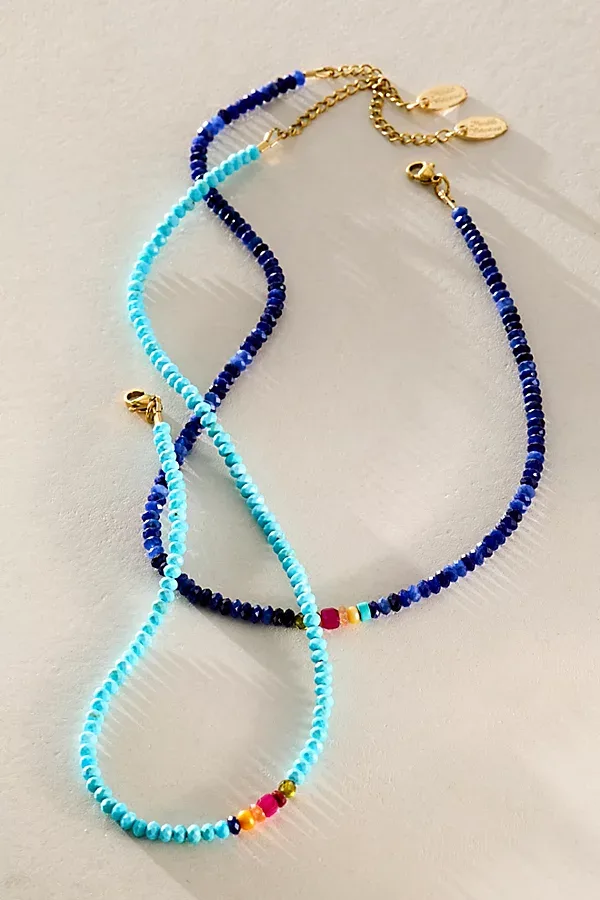 Stone Necklace by Meredith Waterstraat