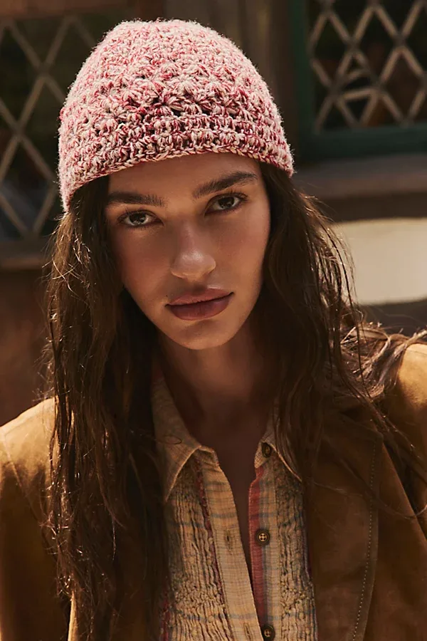Peggy Knitted Skull Cap by Free People