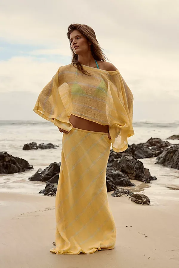 Paula Patterned Skirt Set