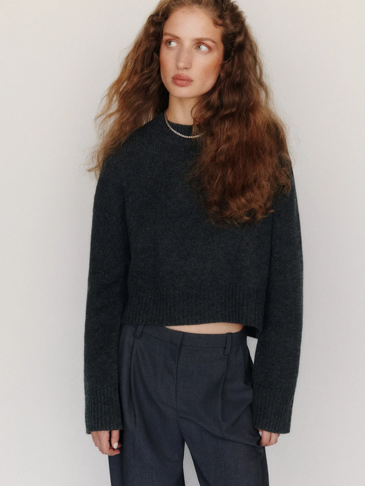 Remy Regenerative Wool Crew Sweater by Reformation