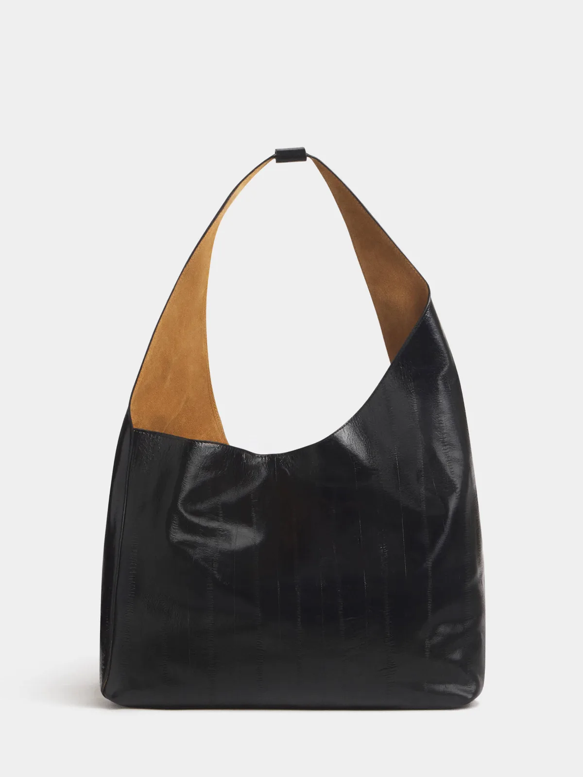 Medium Vittoria Minimal Tote Black Eel