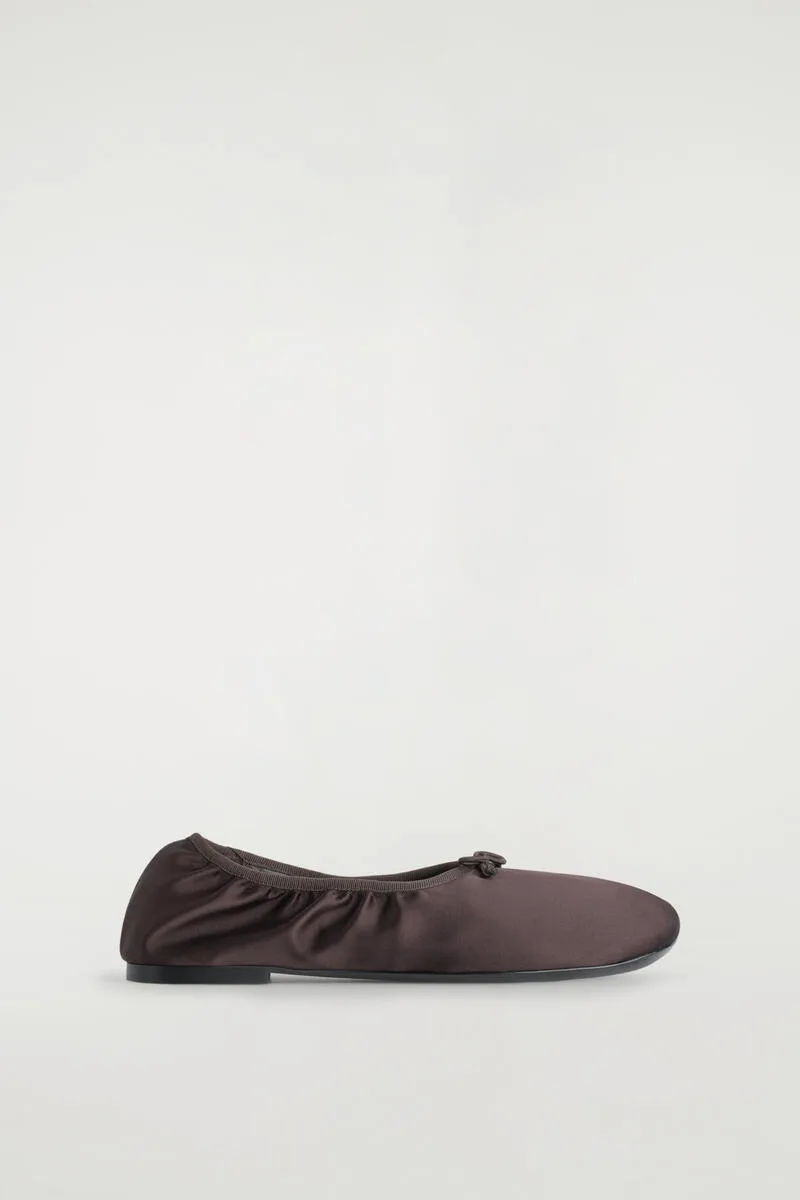 Satin Ballet Flats by COS
