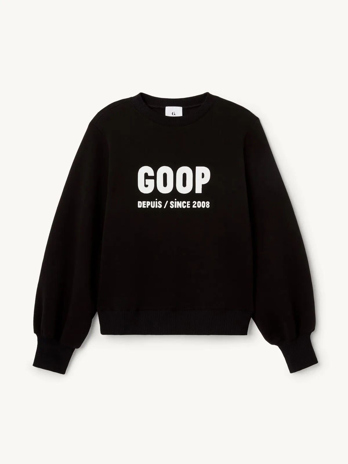 GWYN the Graphic Puff-Sleeve Sweatshirt by GWYN