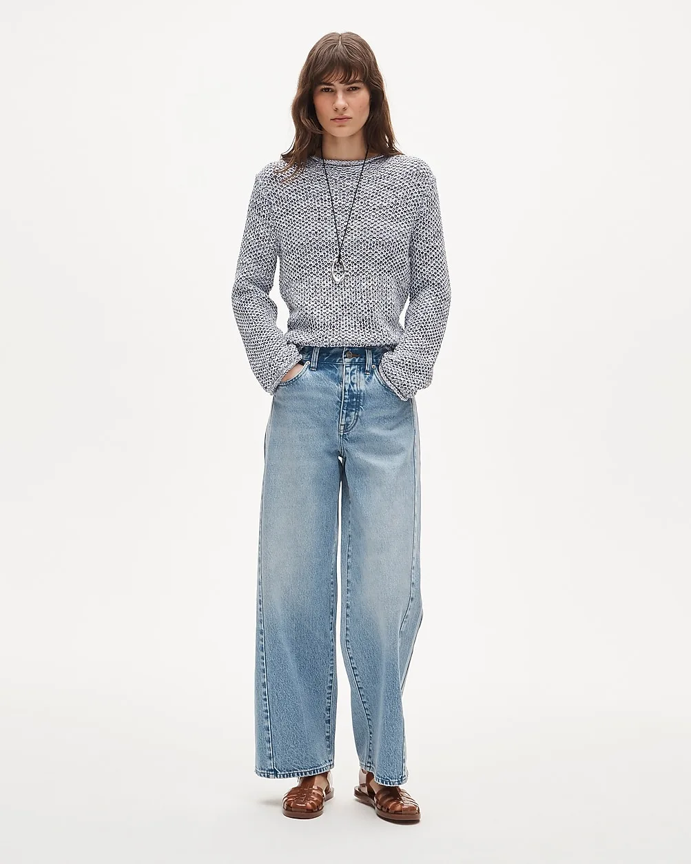 Everyday Wide-Leg Ankle Jean by J.Crew