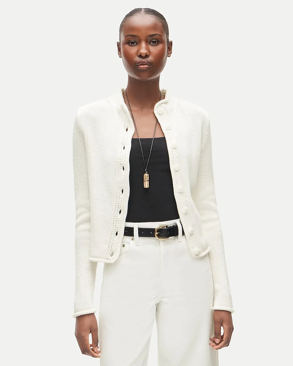 Rollneck™ Reversible Cardigan by J.Crew