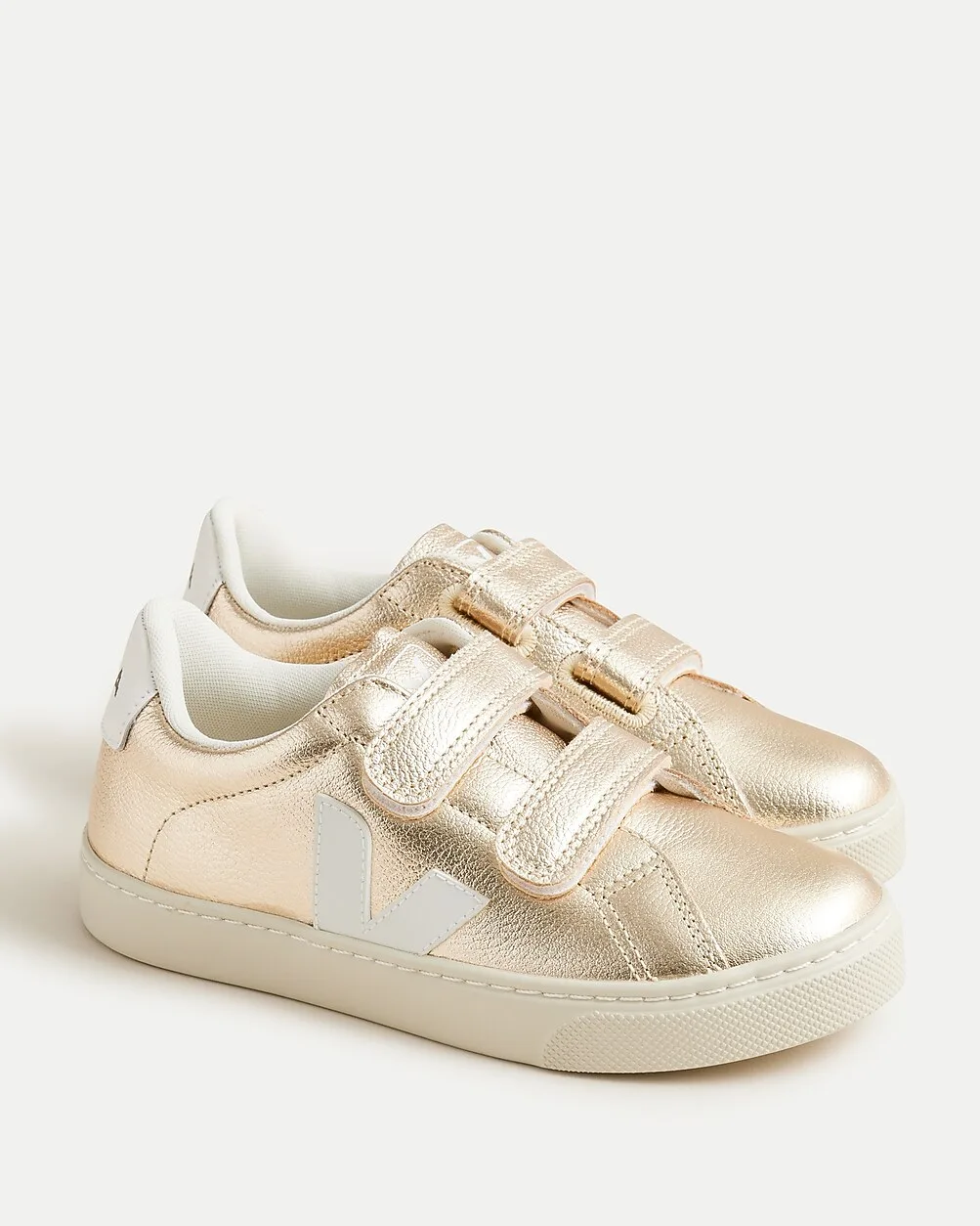 Veja™ Esplar Metallic Leather Sneakers by J.Crew