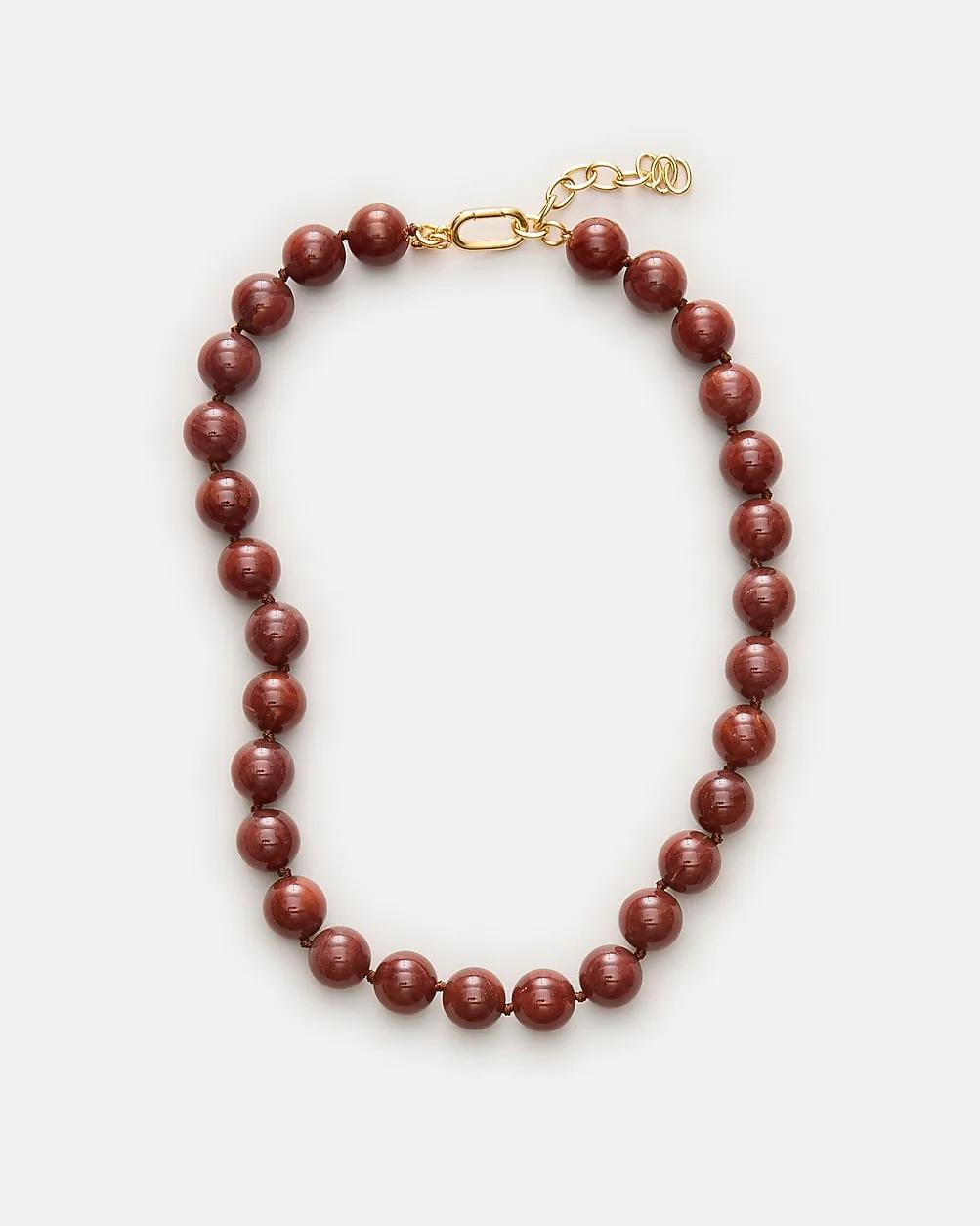 Beaded Chunky Necklace by J.Crew
