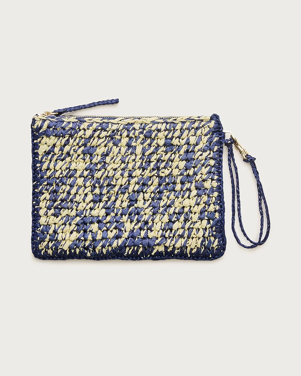 Marled Straw Pouch by J.Crew