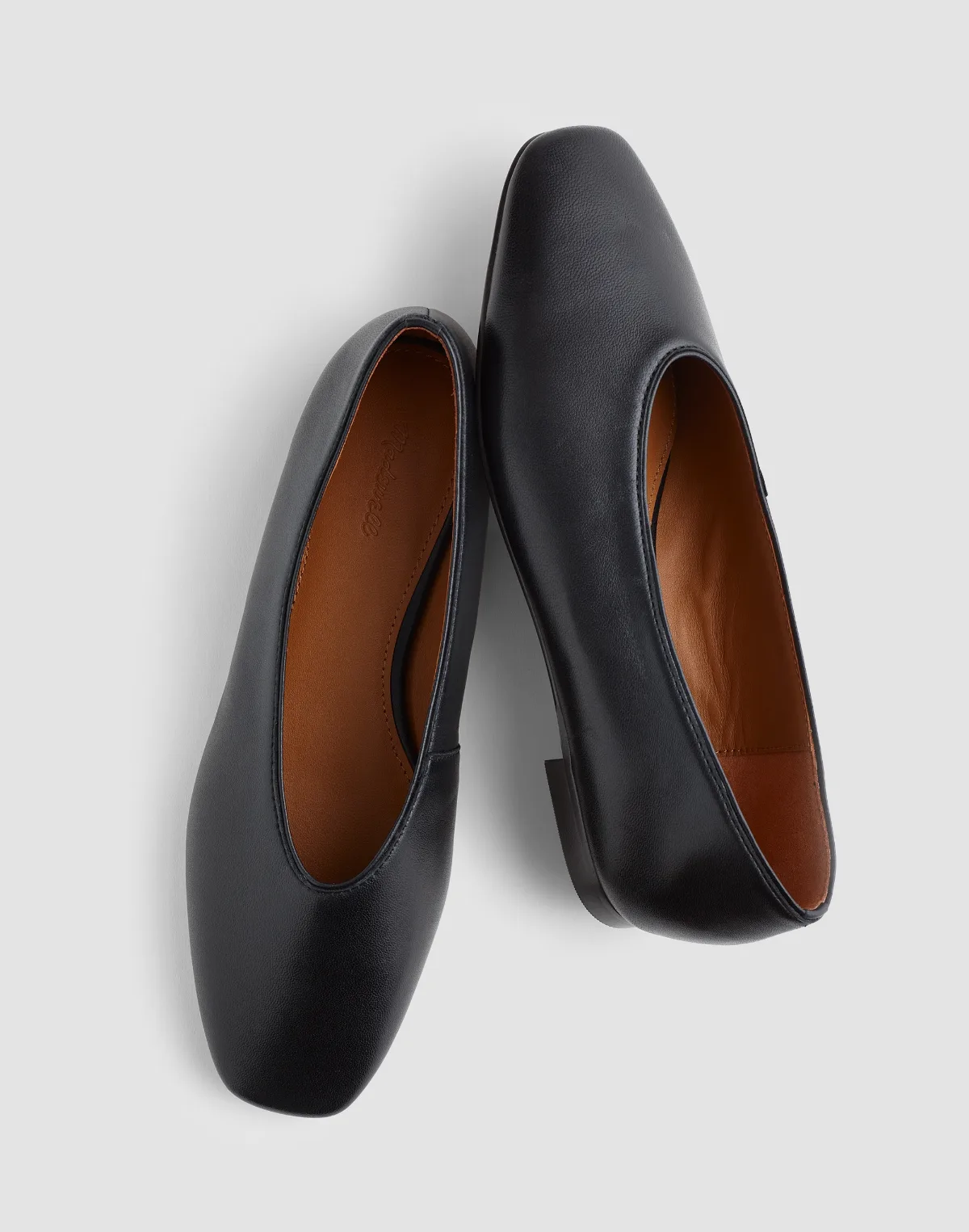 The Mylie Ballet Flat in Leather by MW