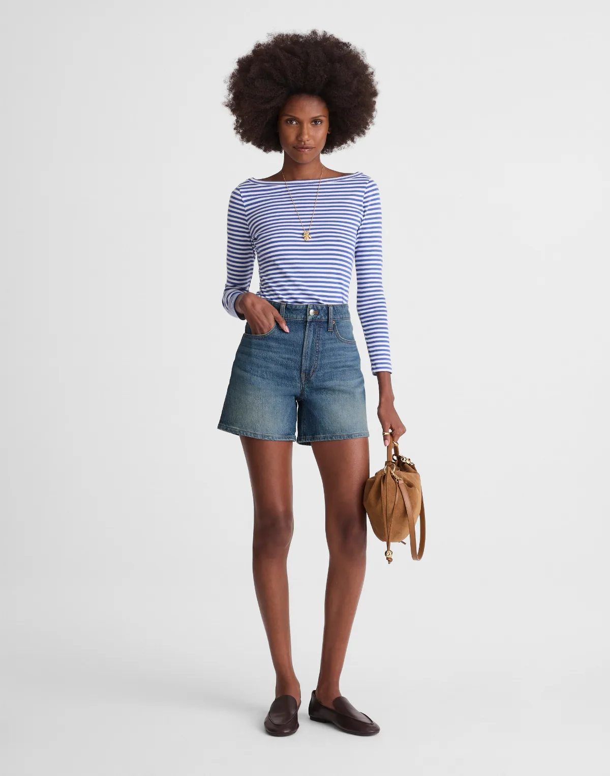 The Perfect Vintage Mid-Length Short by MW