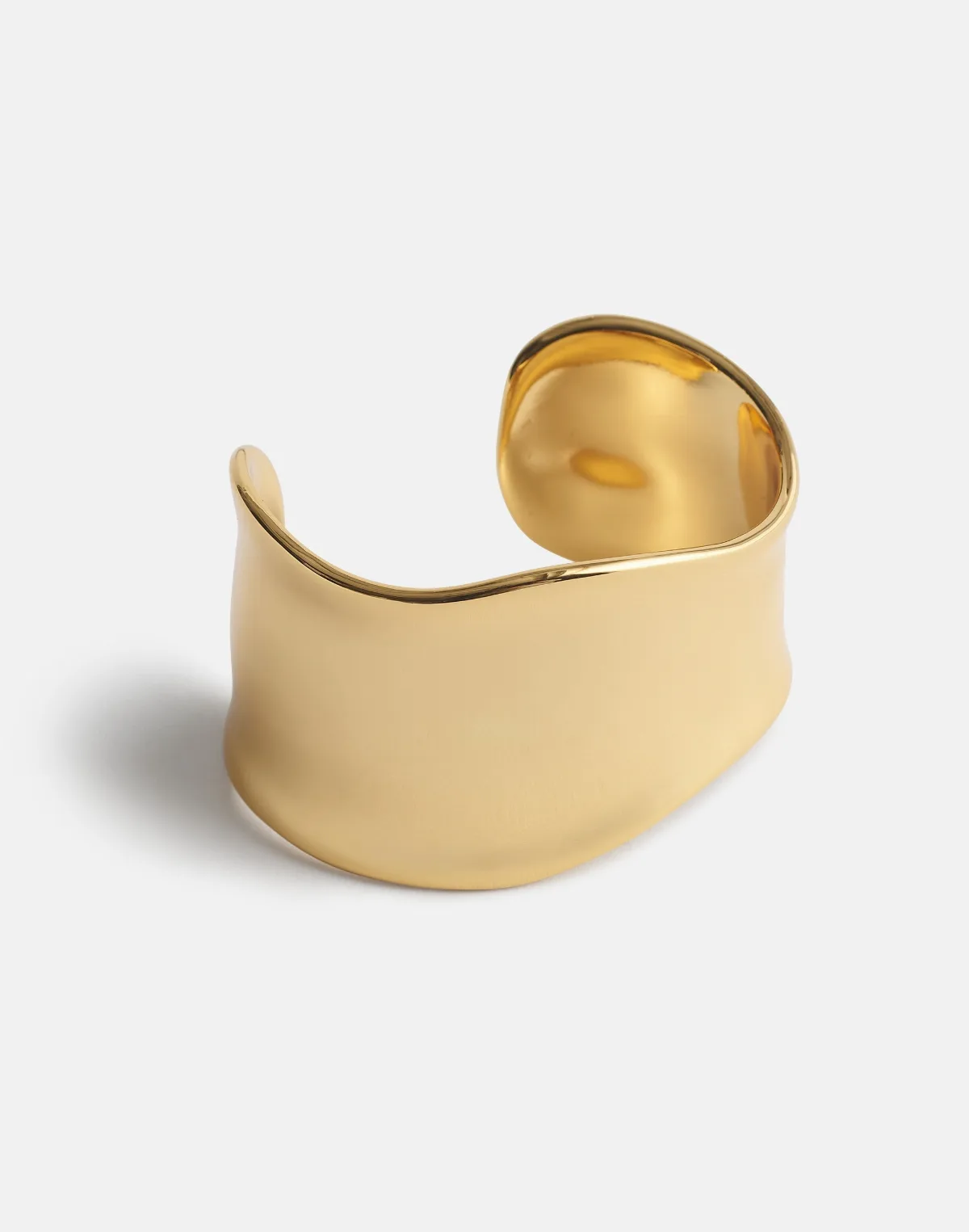 Sculpted Wide Cuff Bracelet