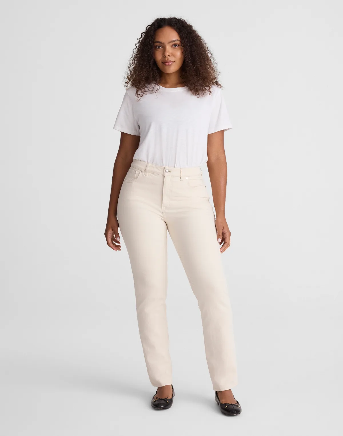 The Curvy Jules Slim-Straight Jean by MW