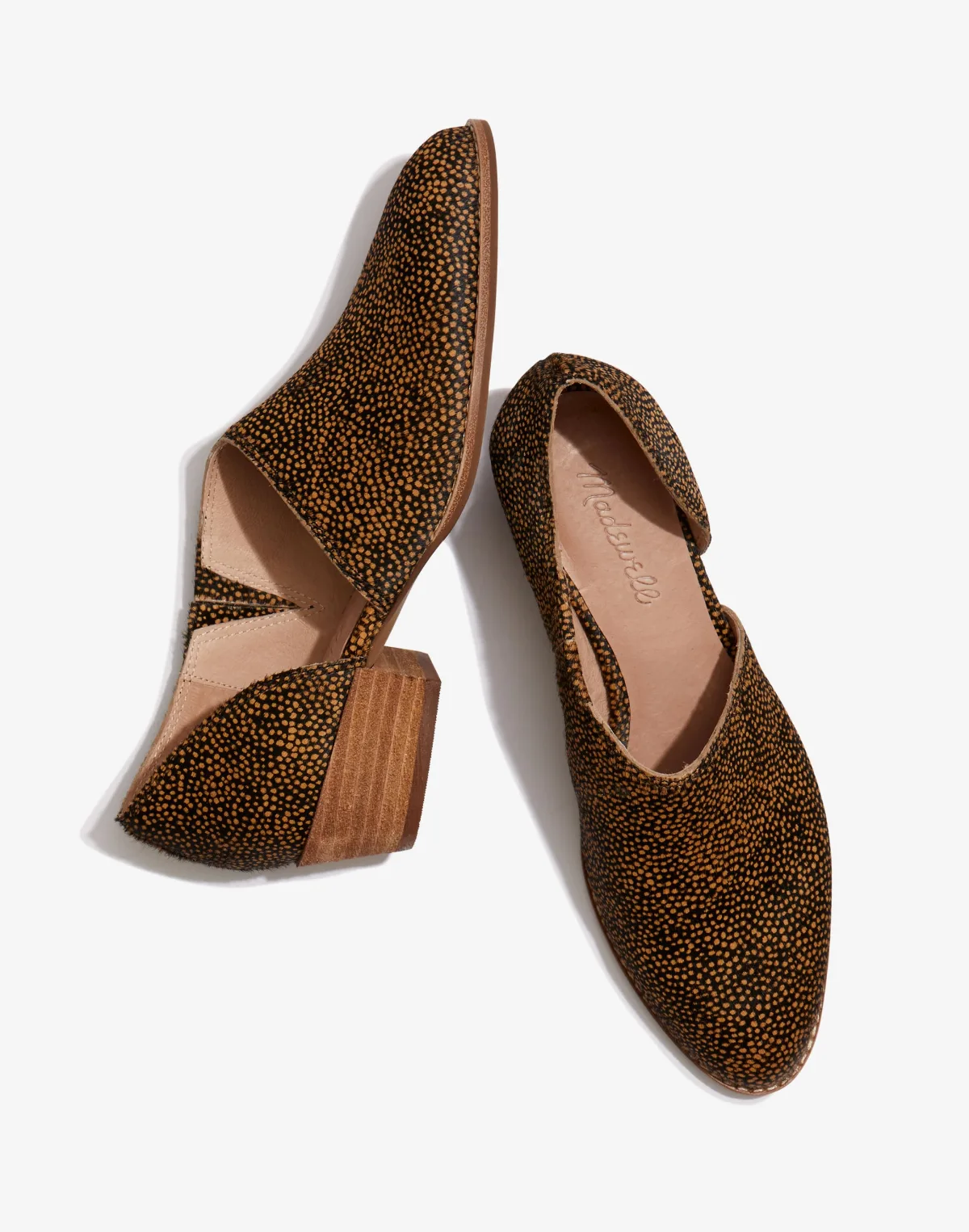 The Lucie Shoe in Spotted Calf Hair by MW