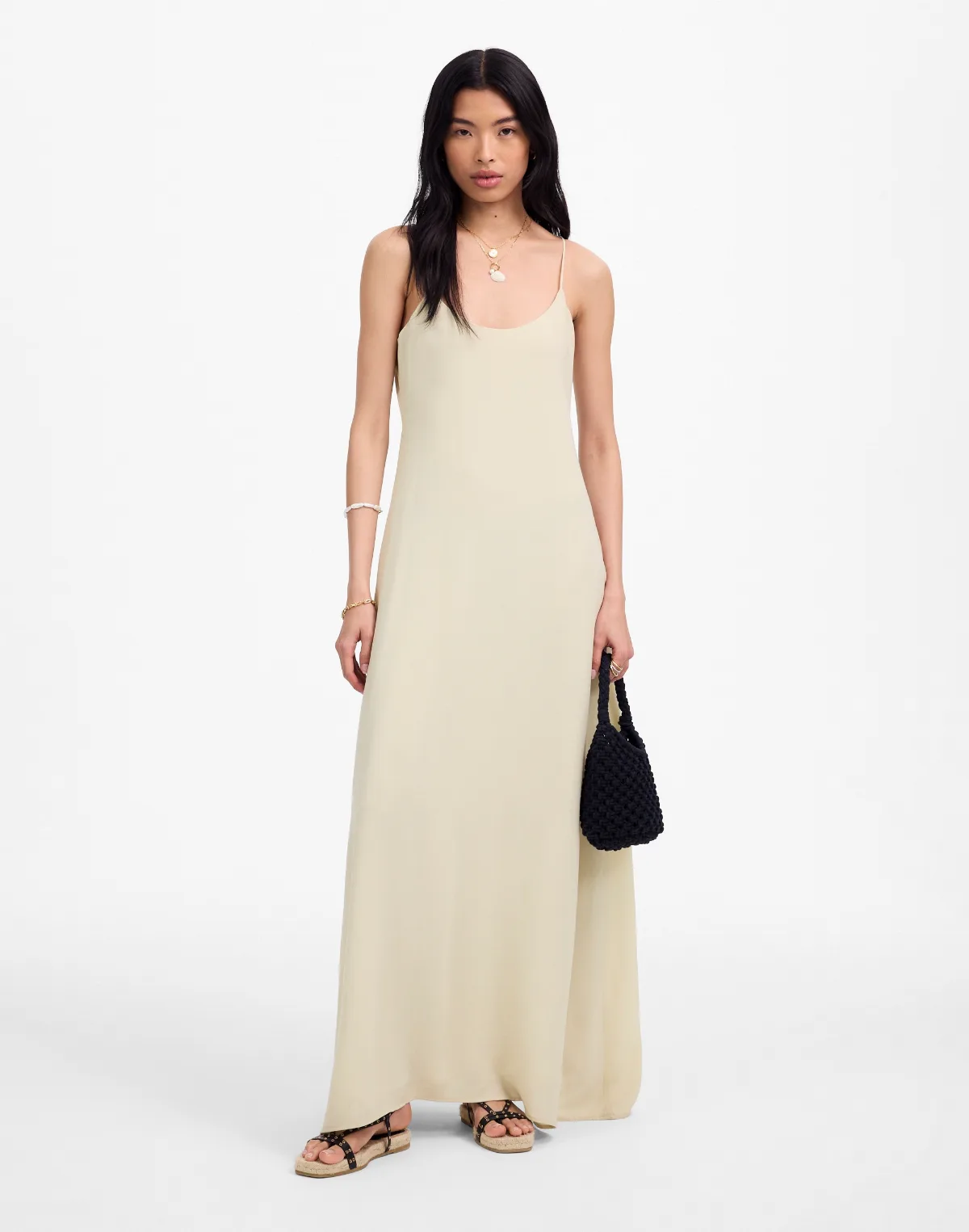 LESET Ari Scoopneck Maxi Tank Dress by MW