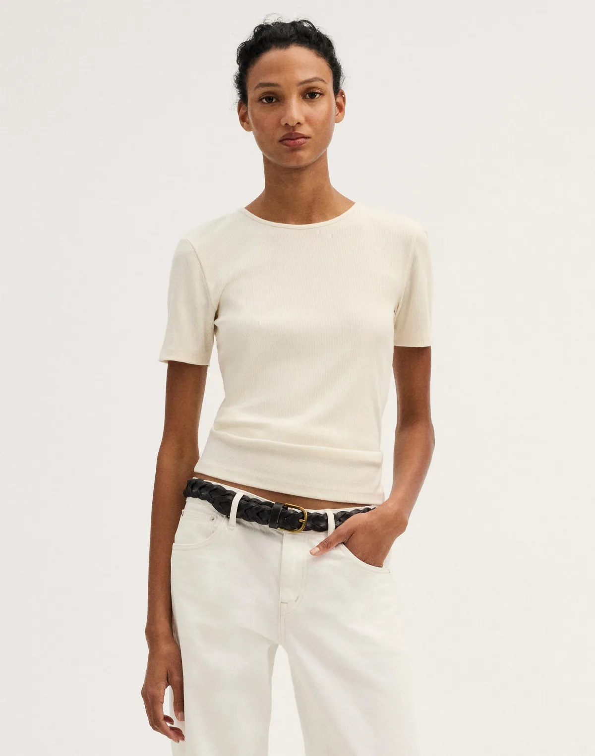 The 9-9 Tee in LuxeRib